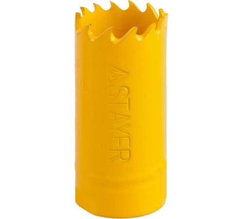 STAYER d 25 мм, кольцевая биметаллическая универсальная 29547-025 STAYER d 25 мм, кольцевая биметаллическая универсальная 29547-025