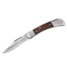 STAYER 82 мм, средний, с деревянными вставками, складной нож, Professional (47620-1) STAYER 82 мм, средний, с деревянными вставками, складной нож, Professional (47620-1)