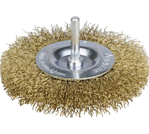STAYER 75 мм, щетка дисковая для дрели 35114-075_z01 STAYER 75 мм, щетка дисковая для дрели 35114-075_z01