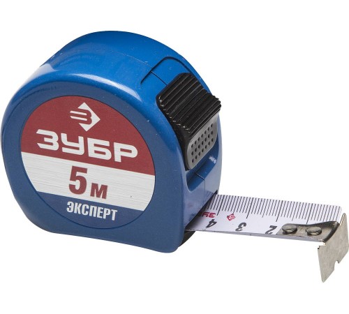 ЗУБР 5 м х 25 мм, рулетка 34058-05-25 Профессионал ЗУБР 5 м х 25 мм, рулетка 34058-05-25 Профессионал