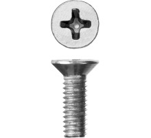 ЗУБР DIN 965, кл. пр. 4.8, M4 х 12 мм, цинк, 5 кг, винт с потайной головкой (303110-04-012)