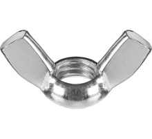 ЗУБР DIN 315, M10, цинк, 2 шт, барашковая гайка (303736-10)