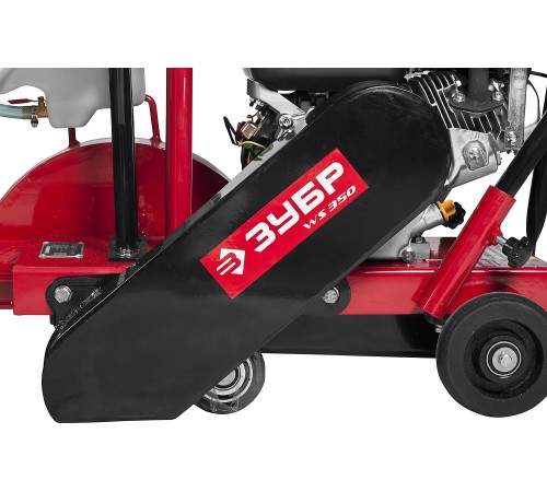 ЗУБР 115 мм, 5,5 л.с., 4000 Вт, швонарезчик бензиновый ЗШБ-350 Х Профессионал