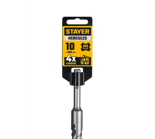 STAYER HERCULES-4Х 10x460 мм, SDS-plus бур (29290-460-10)