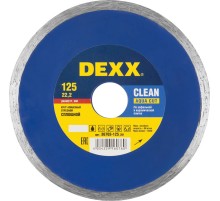 DEXX Clean Aqua Cut, 125 мм, (22.2 мм, 5 х 1.8 мм), сплошной алмазный диск (36703-125)