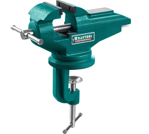 KRAFTOOL Mini, 65 мм, прецизионные тиски на струбцине (32713-75) KRAFTOOL Mini, 65 мм, прецизионные тиски на струбцине (32713-75)
