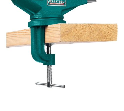 KRAFTOOL Mini, 65 мм, прецизионные тиски на струбцине (32713-75) KRAFTOOL Mini, 65 мм, прецизионные тиски на струбцине (32713-75)
