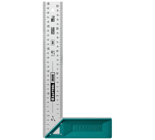 KRAFTOOL Grand, 300 мм, высокоточный столярный угольник (3439-30) KRAFTOOL Grand, 300 мм, высокоточный столярный угольник (3439-30)