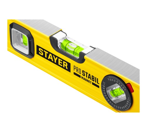 STAYER PRO STABIL, 1500 мм, усиленный профиль, магнитный уровень с поворотным глазком, Professional (3480-150)