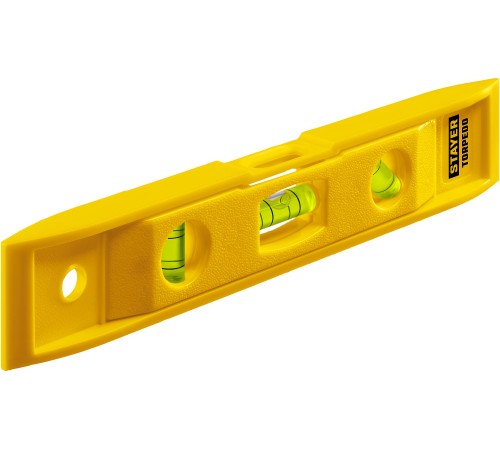 STAYER TORPEDO, 225 мм, короткий магнитный уровень (3454) STAYER TORPEDO, 225 мм, короткий магнитный уровень (3454)