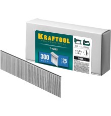 KRAFTOOL тип 18GA (47/300/F) 25 мм, 5000 шт, гвозди для нейлера (31785-25) KRAFTOOL тип 18GA (47/300/F) 25 мм, 5000 шт, гвозди для нейлера (31785-25)
