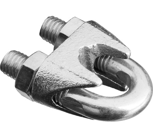 STAYER 8 мм, 60 шт., зажим троса DIN 741 30535-08 STAYER 8 мм, 60 шт., зажим троса DIN 741 30535-08