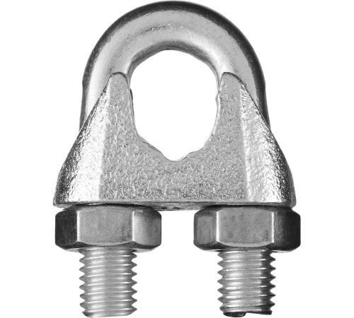 STAYER 8 мм, 60 шт., зажим троса DIN 741 30535-08 STAYER 8 мм, 60 шт., зажим троса DIN 741 30535-08