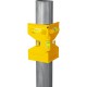 STAYER POST LEVEL, магнитный уровень-угольник (3456)