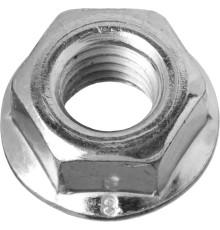 ЗУБР DIN 6923, кл. пр. 6, M10, цинк, 5 кг, гайка с фланцем (303630-10) ЗУБР DIN 6923, кл. пр. 6, M10, цинк, 5 кг, гайка с фланцем (303630-10)
