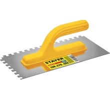 STAYER 130 х 270 мм, зуб 8 х 8 мм, штукатурная гладилка (08012-08)