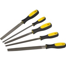 STAYER 200 мм, 5 предм., набор напильников, Professional (1682-20-H5) STAYER 200 мм, 5 предм., набор напильников, Professional (1682-20-H5)
