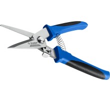 ЗУБР МУЛЬТИРЕЗ, 200 мм, универсальные технические ножницы, Профессионал (23215)