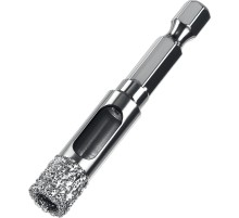 ЗУБР АВК, d 10 мм, (HEX 1/4″, 15 мм кромка), вакуумное алмазное трубчатое сверло, Профессионал (29865-10) ЗУБР АВК, d 10 мм, (HEX 1/4″, 15 мм кромка), вакуумное алмазное трубчатое сверло, Профессионал (29865-10)