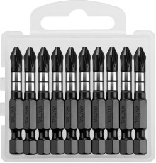 KRAFTOOL Impact PH2, 50 мм, 10 шт, ударные биты (26191-2-50-S10) KRAFTOOL Impact PH2, 50 мм, 10 шт, ударные биты (26191-2-50-S10)
