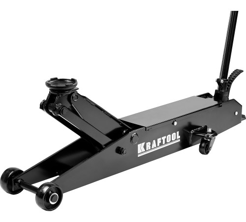 KRAFTOOL 5т, 150-560мм, домкрат подкатной гидравлический, удлиненный High-Lift 43455-5 KRAFTOOL 5т, 150-560мм, домкрат подкатной гидравлический, удлиненный High-Lift 43455-5