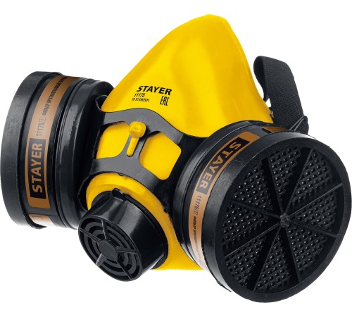 STAYER два фильтра A1 в комплекте, респиратор противогазовый HF-6000 11175_z01 Professional STAYER два фильтра A1 в комплекте, респиратор противогазовый HF-6000 11175_z01 Professional