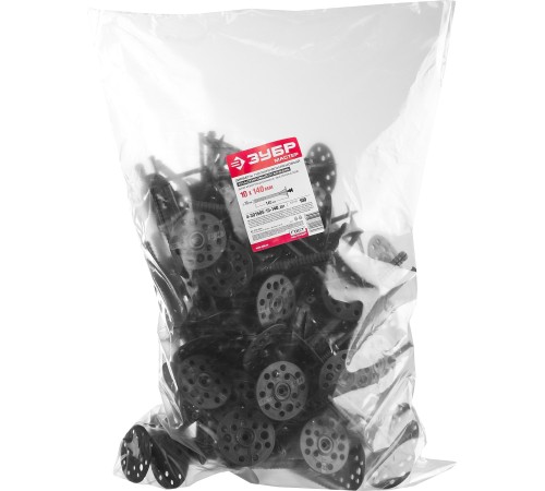 ЗУБР 140 x 10 мм 100 шт., дюбель для изоляционных материалов 4-301505-10-140_z01