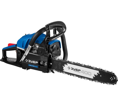 ЗУБР 1.8 кВт/2.4 л.с, 400 мм, пила цепная бензиновая ПБЦ-450 40П Профессионал
