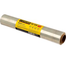 STAYER MaxProtect, 142 м х 450 мм, 17 мкм, УФ стойкая, ручная, упаковочная стрейч-пленка (12610-450)