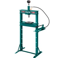 KRAFTOOL PMP-12, 12 т, гидравлический пресс с гидронасосом и манометром (43472-12) KRAFTOOL PMP-12, 12 т, гидравлический пресс с гидронасосом и манометром (43472-12)