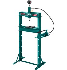 KRAFTOOL PMP-12, 12 т, гидравлический пресс с гидронасосом и манометром (43472-12)