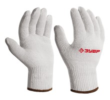ЗУБР ОПТИМА, L-XL, х/б перчатки без покрытия, 10 класс (11445-XL) ЗУБР ОПТИМА, L-XL, х/б перчатки без покрытия, 10 класс (11445-XL)