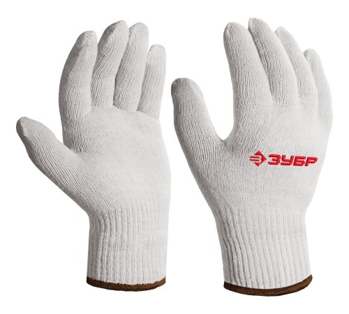 ЗУБР ОПТИМА, L-XL, х/б перчатки без покрытия, 10 класс (11445-XL) ЗУБР ОПТИМА, L-XL, х/б перчатки без покрытия, 10 класс (11445-XL)