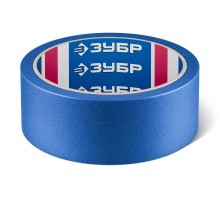 ЗУБР №100 36 мм х 25 м, для гладких и слегка шероховатых поверхностей, малярная лента, Профессионал (12141-36)