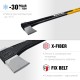KRAFTOOL 2000 г, 710 мм, топор-колун Х20 20660-20
