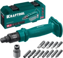 KRAFTOOL ID-15, 15 предм., ударно-поворотная отвертка (25550-Н10) KRAFTOOL ID-15, 15 предм., ударно-поворотная отвертка (25550-Н10)