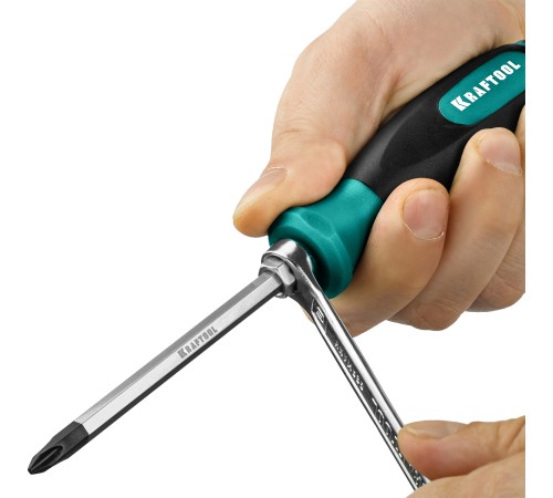 KRAFTOOL PH2х100 мм, отвертка ударная 250034-2 KRAFTOOL PH2х100 мм, отвертка ударная 250034-2