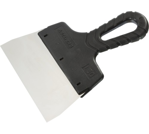 STAYER 150 мм, нержавеющая полотно, пластмассовая рукоятка, шпатель фасадный 1008-15