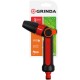 GRINDA плавная регулировка, двухкомпонентный, пистолет поливочный N-R 8-427189