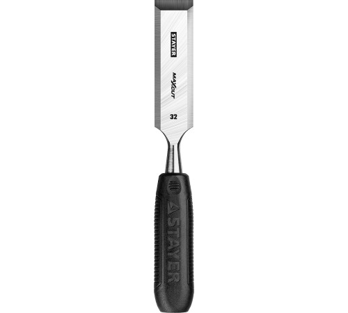 STAYER 32 мм, с плоской пластмассовой ручкой, стамеска 1820-32_z01 STAYER 32 мм, с плоской пластмассовой ручкой, стамеска 1820-32_z01