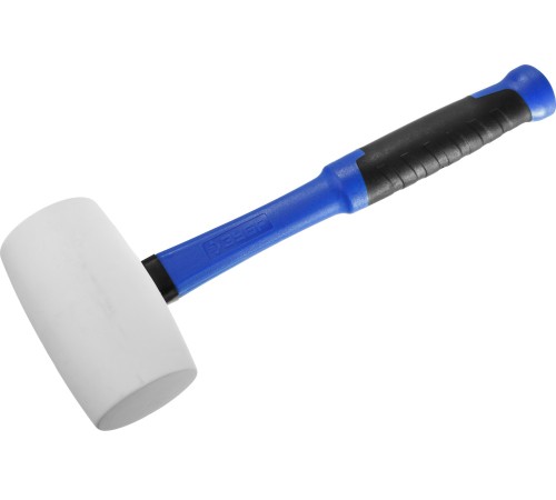 ЗУБР 900 г, киянка резиновая белая с фиберглассовой ручкой 20531-900_z02 Профессионал