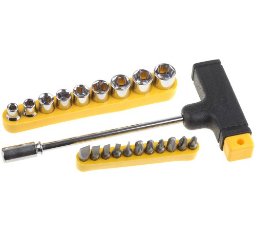 STAYER 22 шт., отвертка с битами и торцевыми головками Maxfix 2540-H20 STAYER 22 шт., отвертка с битами и торцевыми головками Maxfix 2540-H20