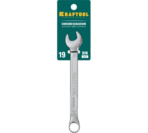 KRAFTOOL 19 мм, комбинированный гаечный ключ 27079-19_z01 KRAFTOOL 19 мм, комбинированный гаечный ключ 27079-19_z01