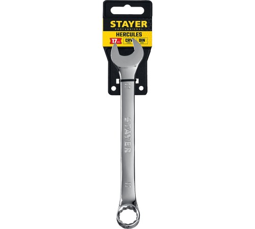 STAYER 17 мм, комбинированный гаечный ключ 27081-17_z01 STAYER 17 мм, комбинированный гаечный ключ 27081-17_z01