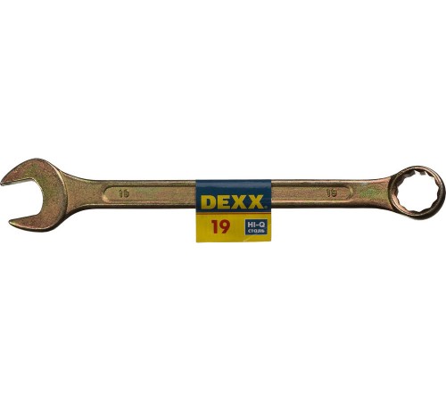 DEXX 19 мм, комбинированный гаечный ключ 27017-19 DEXX 19 мм, комбинированный гаечный ключ 27017-19