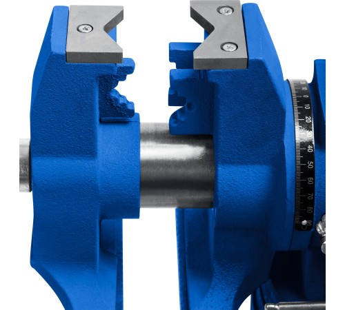 ЗУБР ЭКСПЕРТ-3D, 100 мм, многофункциональные слесарные тиски с поворотом в двух плоскостях на 360°, 32712-100