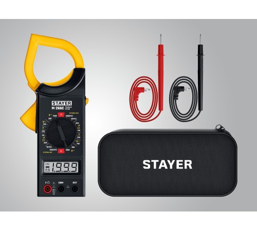 STAYER M266C Цифровые токовые клещи (59820) STAYER M266C Цифровые токовые клещи (59820)