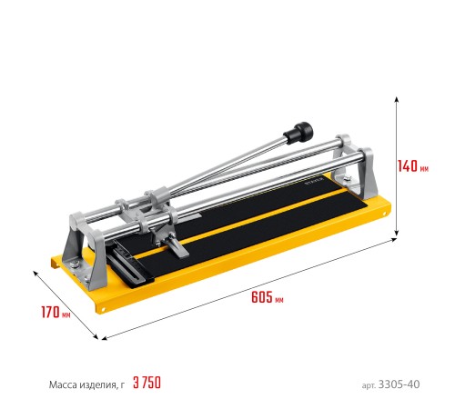 STAYER 400 мм, 16 мм, плиткорез усиленный 3305-40_z01 STAYER 400 мм, 16 мм, плиткорез усиленный 3305-40_z01