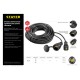 STAYER 10 м, 3700 Вт, 1 гнездо, удлинитель электрический силовой RC 315 55026-10