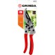 GRINDA 205 мм, с алюминиевыми рукоятками, плоскостной секатор 423113